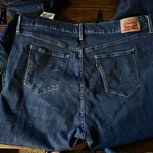 721 high rise skinny Levi’s jeans 20w